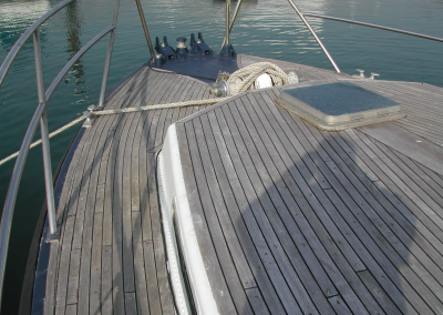 Synthetic Teak to be fitted by MCP Marine