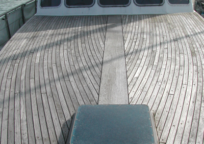 Synthetic Teak to be fitted by MCP Marine